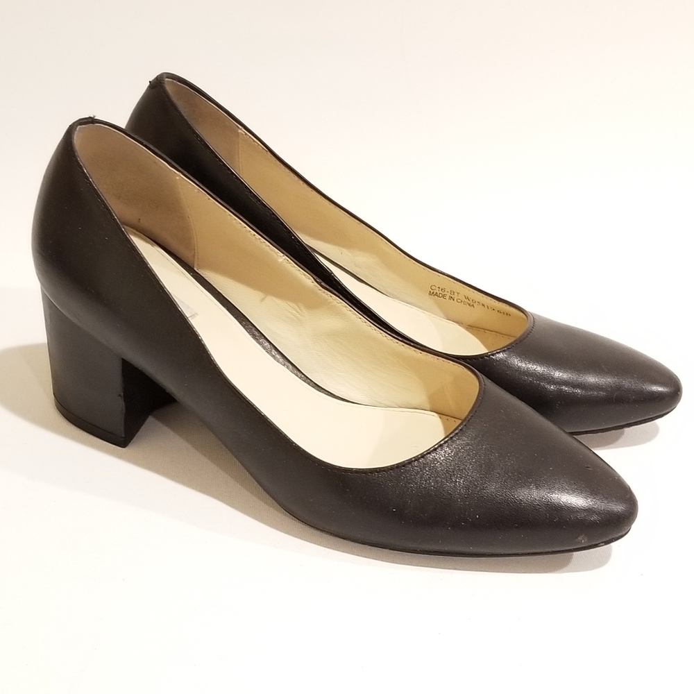 Cole Haan Black Leather Heels